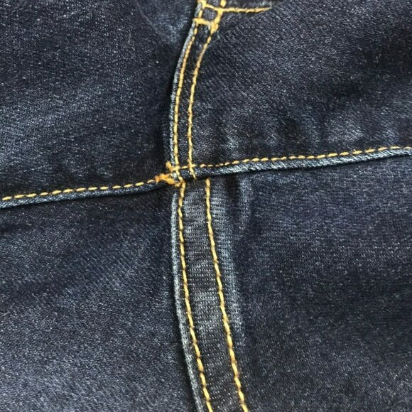 Lucky Brand Womens Mollie Crop Jeans Size 2 Dark Wash Denim Slim Straight - Picture 9 of 15